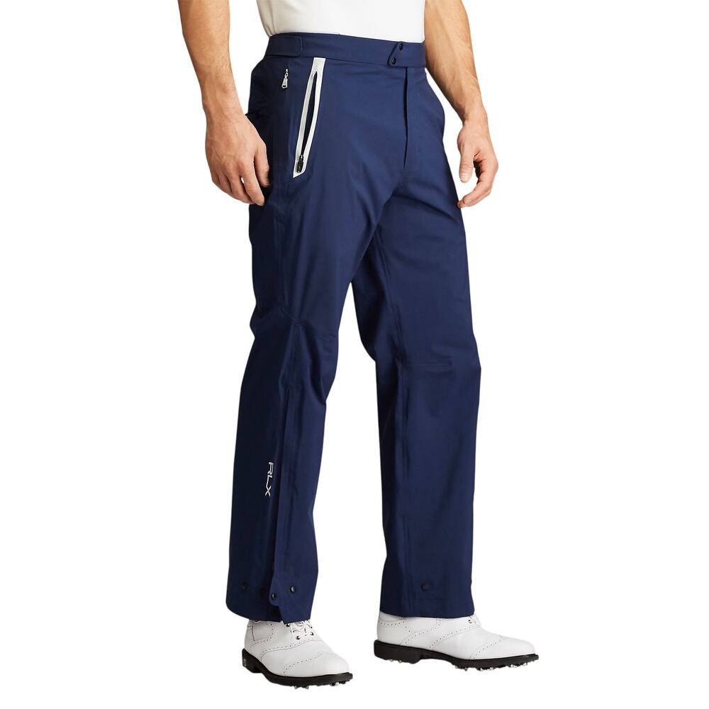 New RLX Polo Ralph Lauren Rain Waterproof Stretch Golf Pants Blue XXL MSRP $325